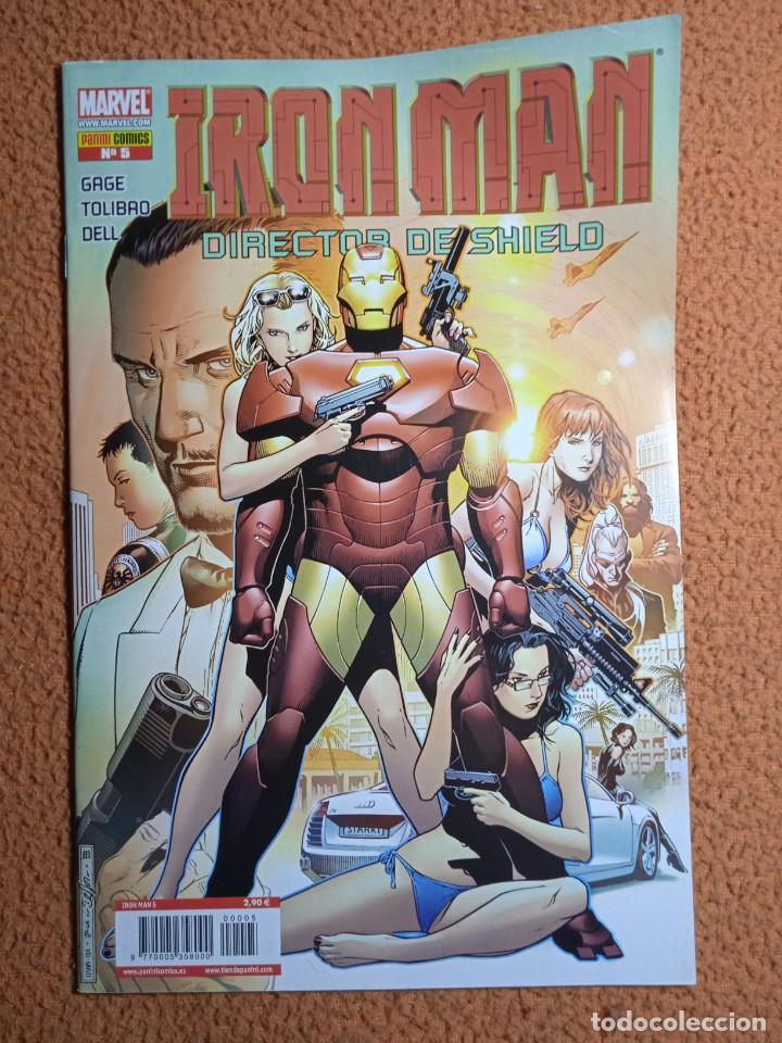 C&oacute;mics: IRON MAN DIRECTOR DE SHIELD 5 PANINI - Foto 1