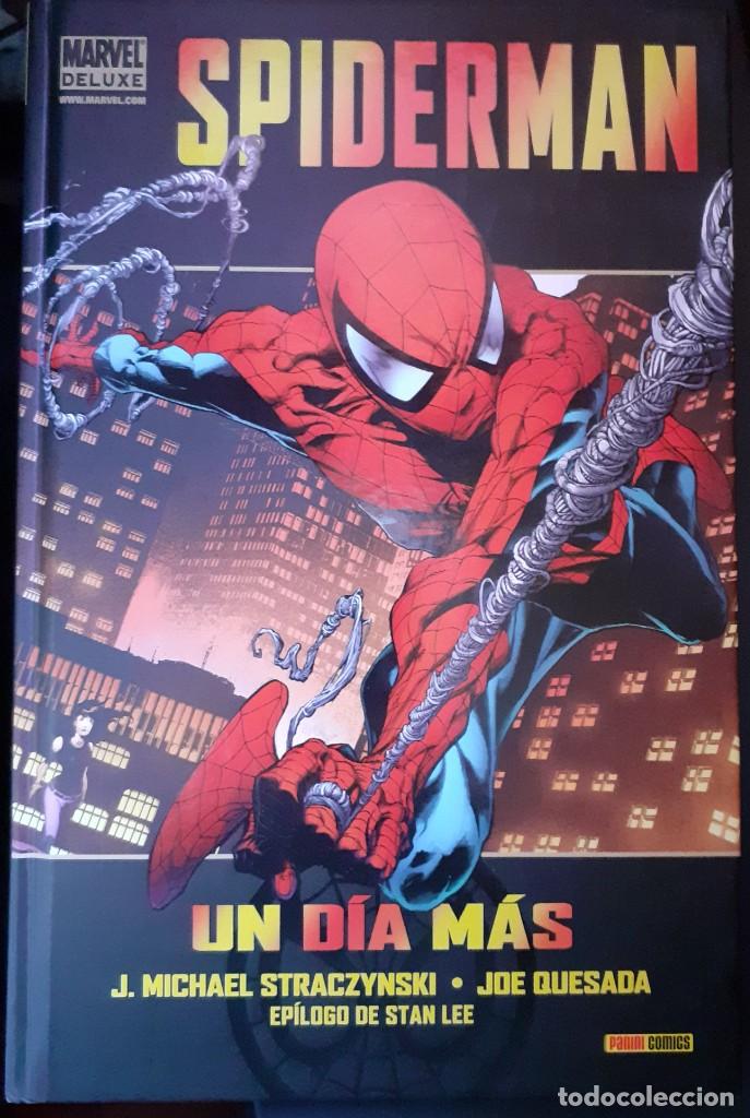 spiderman un día más - marvel deluxe tapa dura - Compra venta en  todocoleccion