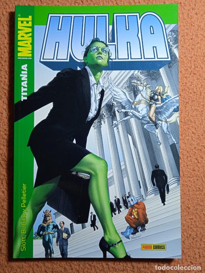 C&oacute;mics: HULKA Tomo 2 Titania MARVEL PANINI. DAN SLOTT. - Foto 1