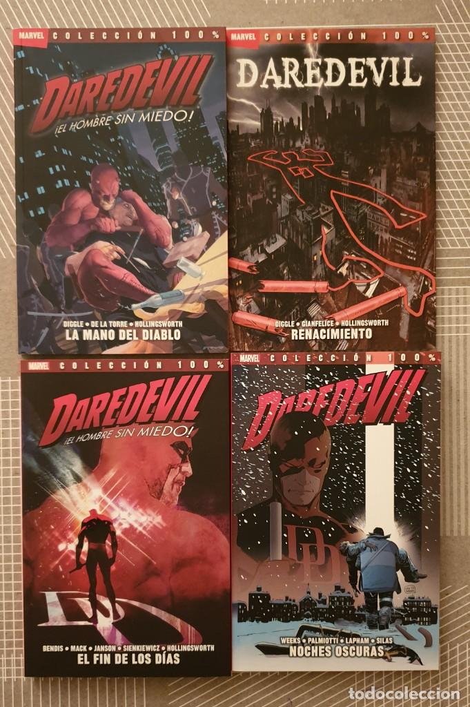 C&oacute;mics: 100% MARVEL. DAREDEVIL. Lote de 4 tomos. Panini Comics 2006 - Foto 1