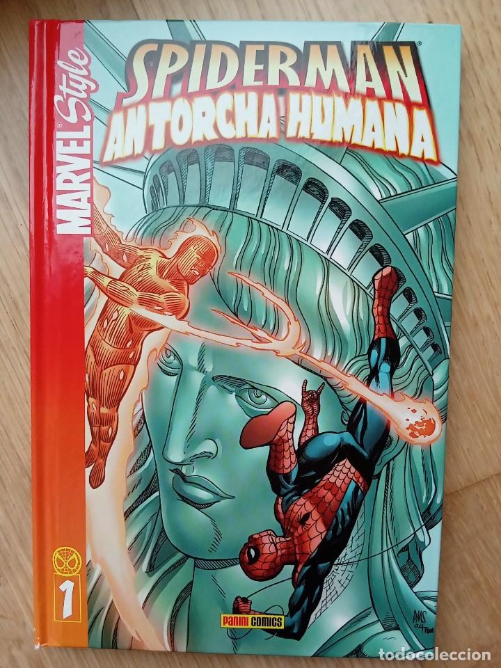 C&oacute;mics: SPIDERMAN LA ANTORCHA HUMANA Marvel Style - Foto 1