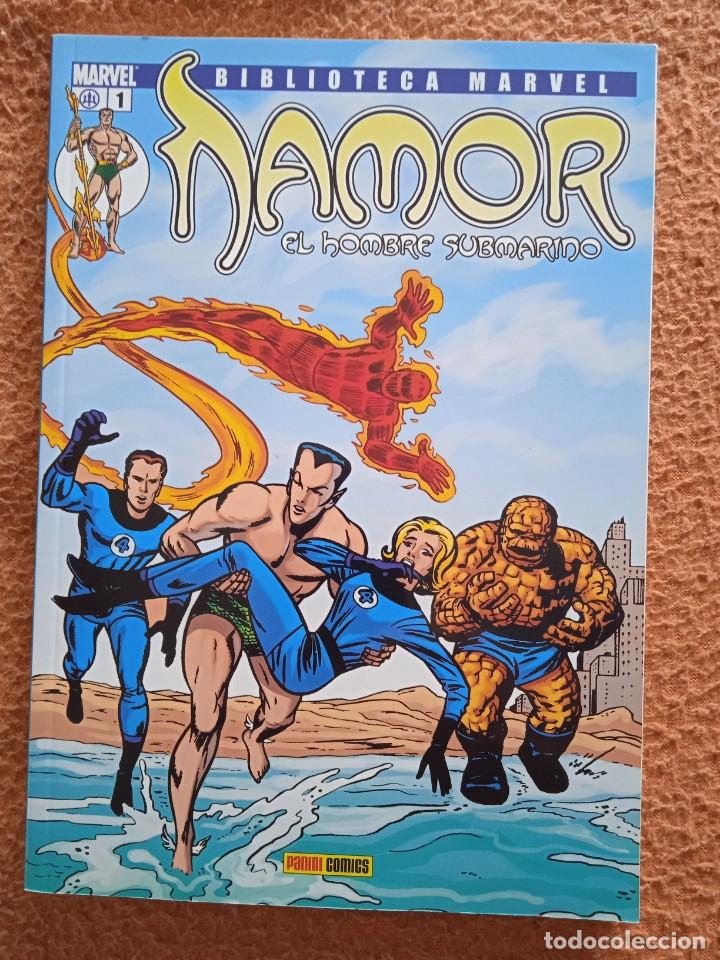 C&oacute;mics: BIBLIOTECA MARVEL NAMOR 1 MARVEL COMICS. PANINI - Foto 1