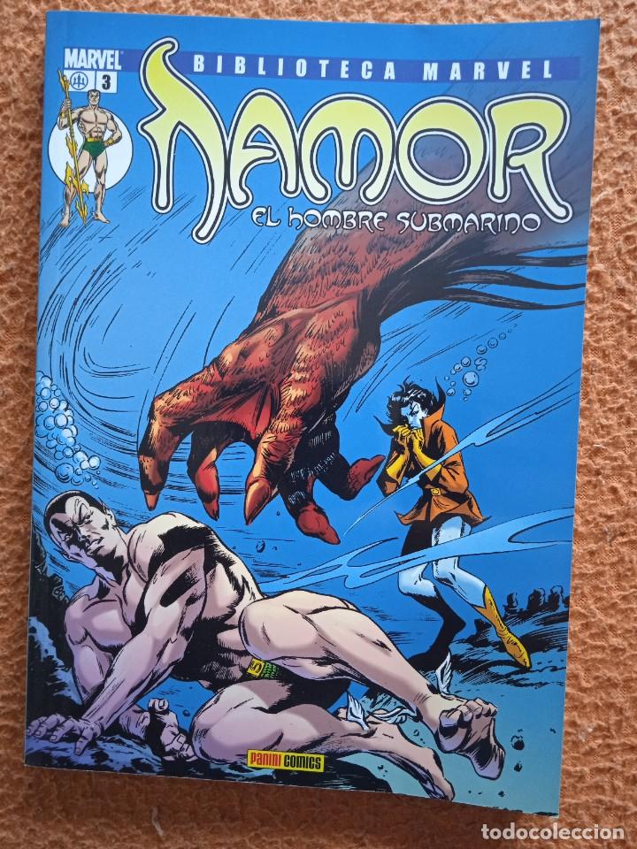 C&oacute;mics: BIBLIOTECA MARVEL NAMOR 3 MARVEL COMICS. PANINI - Foto 1