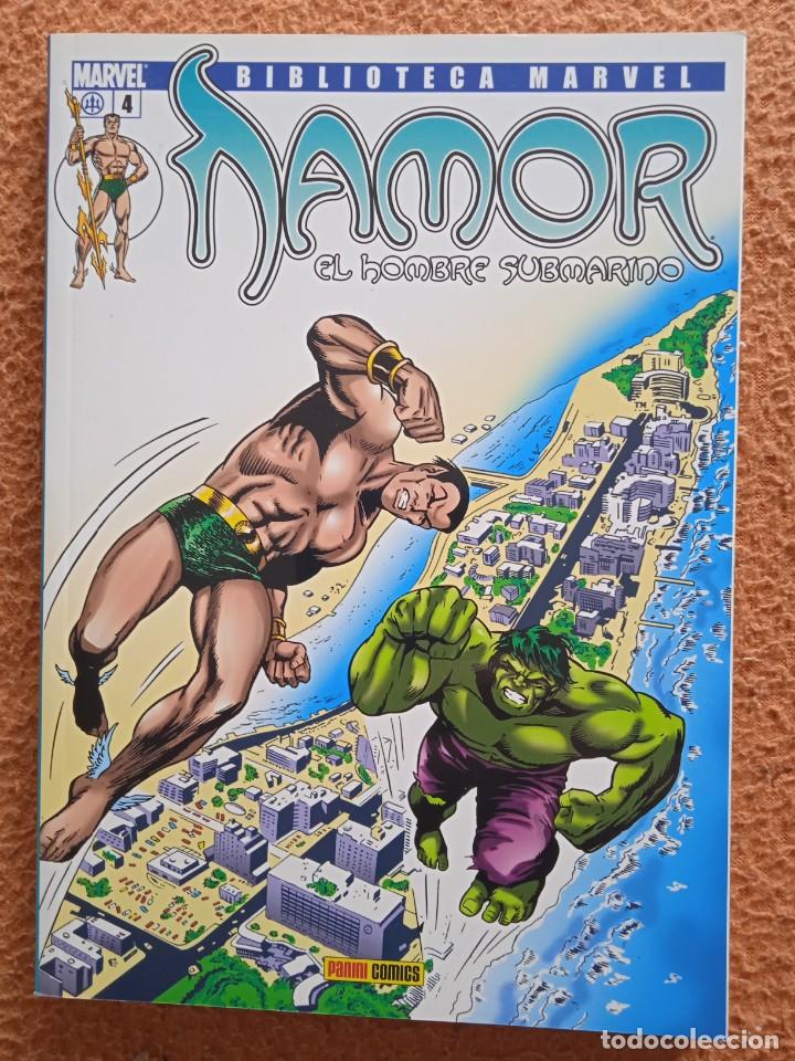 C&oacute;mics: BIBLIOTECA MARVEL NAMOR 4 MARVEL COMICS. PANINI - Foto 1