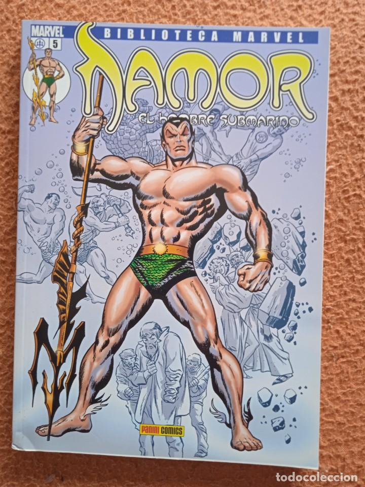 C&oacute;mics: BIBLIOTECA MARVEL NAMOR 5 MARVEL COMICS. PANINI - Foto 1