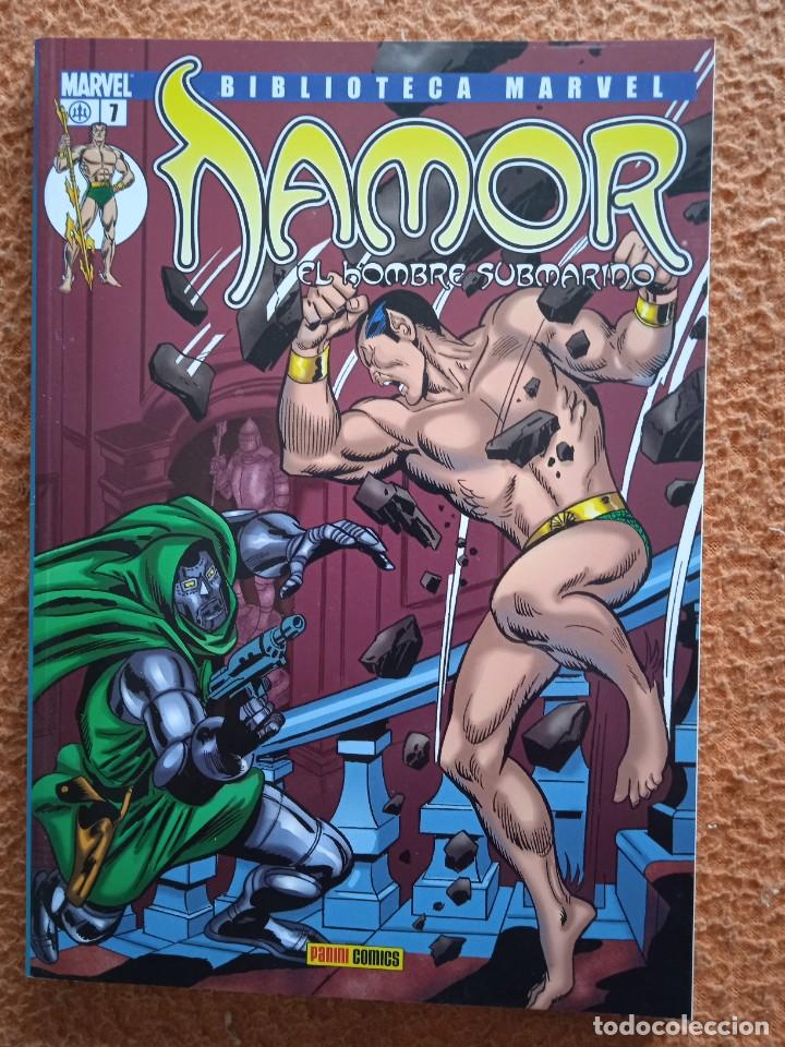 C&oacute;mics: BIBLIOTECA MARVEL NAMOR 7 MARVEL COMICS. PANINI - Foto 1
