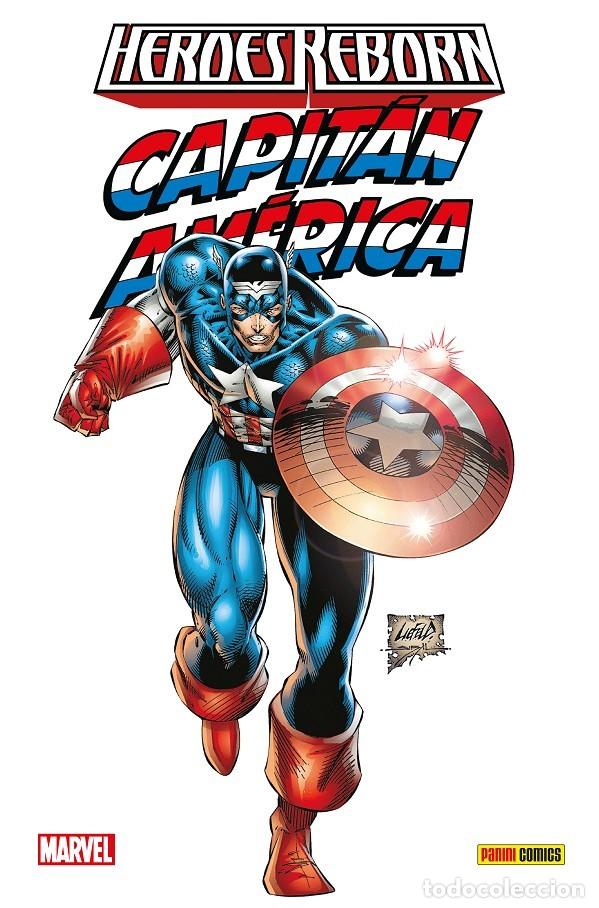 C&oacute;mics: CAPITAN AMERICA HEROES REBORN - PANINI - CARTONE - IMPECABLE - MTFA - Foto 1