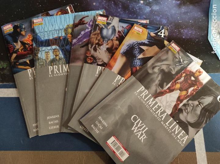 Fumetti: PRIMERA LINEA CIVIL WAR 1-6 - COMPLETA - PANINI