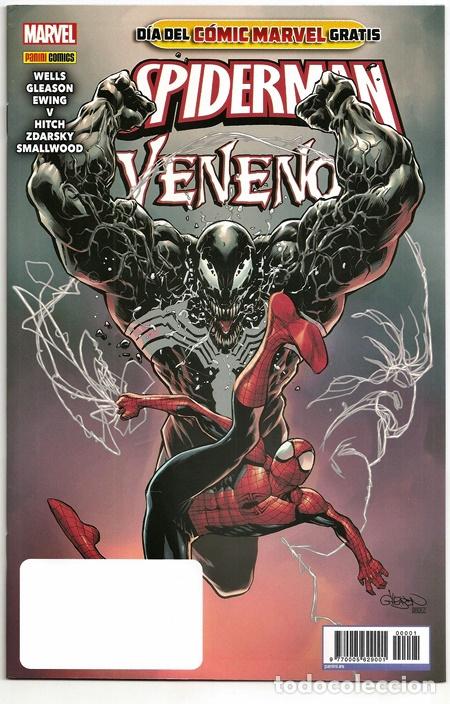 C&oacute;mics: Spiderman-Veneno / D&iacute;a del C&oacute;mic Marvel Gratis - Panini, 01/2022 | M&Aacute;S AVANCE DE DAREDEVIL - Foto 1