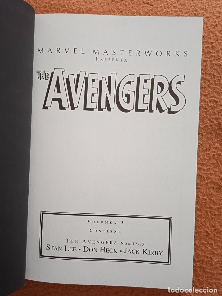 C&oacute;mics: MARVEL MASTERWORKS LOS VENGADORES TOMO 2 PANINI - Foto 2