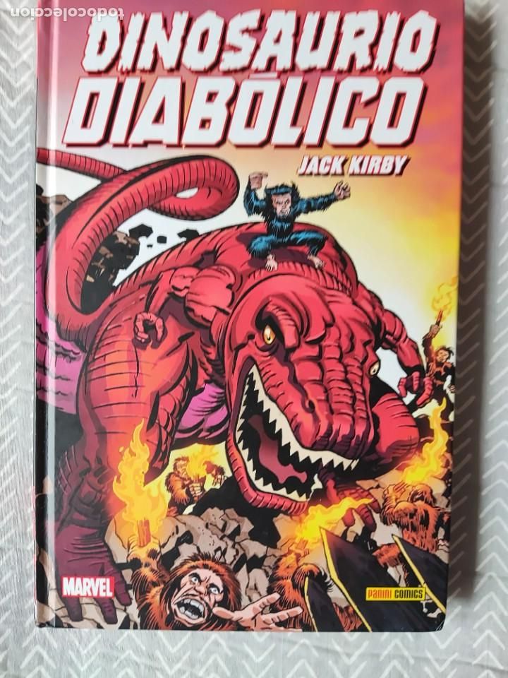 Comics: EL DINOSAUR&Iacute;O DIAB&Oacute;LICO Tomo con 200 p&aacute;ginas Jack kirby PANINI