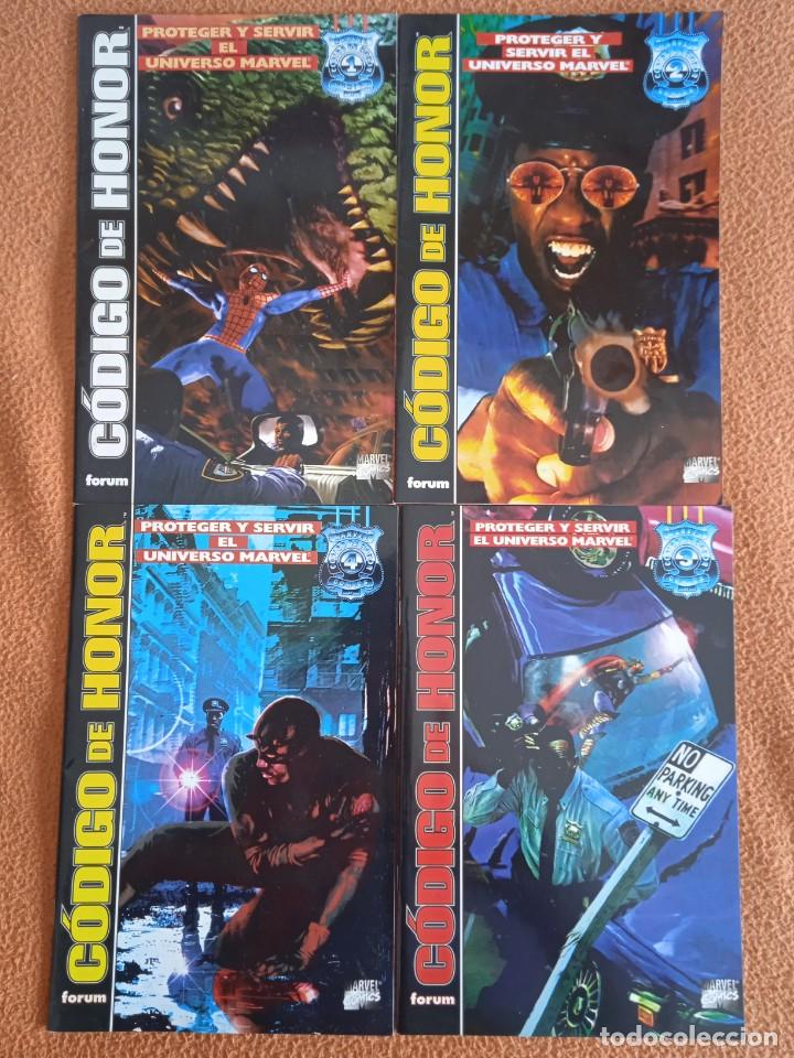 C&oacute;mics: CODIGO DE HONOR - COMPLETA - NUMEROS 1,2,3 Y 4 - PROTEGER Y SERVIR EL UNIVERSO MARVEL - FORUM - Foto 1