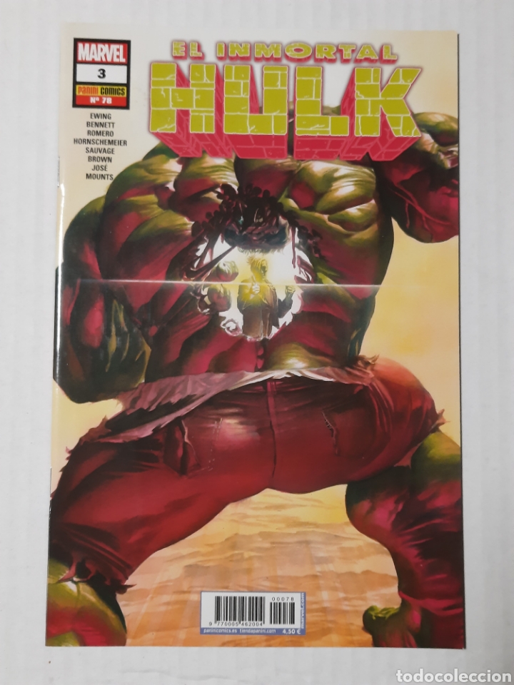 C&oacute;mics: EL INMORTAL HULK - N&ordm; 3 / 78 - GRAPA MARVEL PANINI - Foto 1