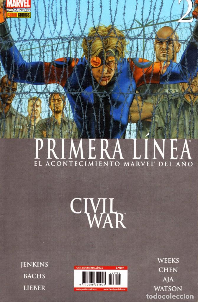 Fumetti: CIVIL WAR PRIMERA LINEA N&ordm; 2 - PANINI - BUEN ESTADO