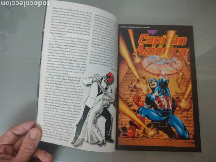C&oacute;mics: COMIC CAPITAN AM&Eacute;RICA RESPLANDOR ROJO MARVEL PANINI 2012 N&deg;3 - Foto 4