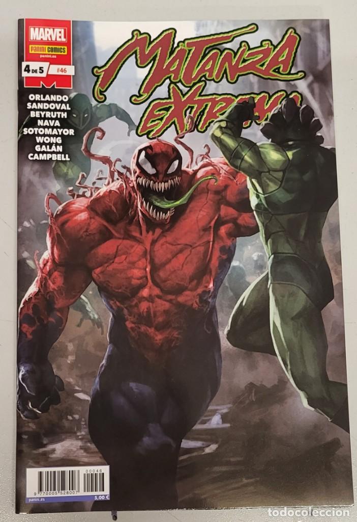 C&oacute;mics: MATANZA EXTREMA N&ordm; 4 - VENENO 46 / MARVEL - PANINI - Foto 1