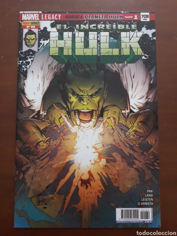 C&oacute;mics: El Incre&iacute;ble Hulk num 69. Excelente estado - Foto 1