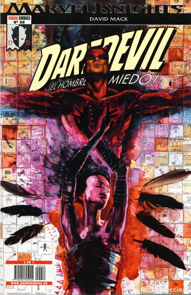 C&oacute;mics: MARVEL KNIGHTS DAREDEVIL VOL. 1 N&ordm; 58 - PANINI - ESTADO EXCELENTE - Foto 1