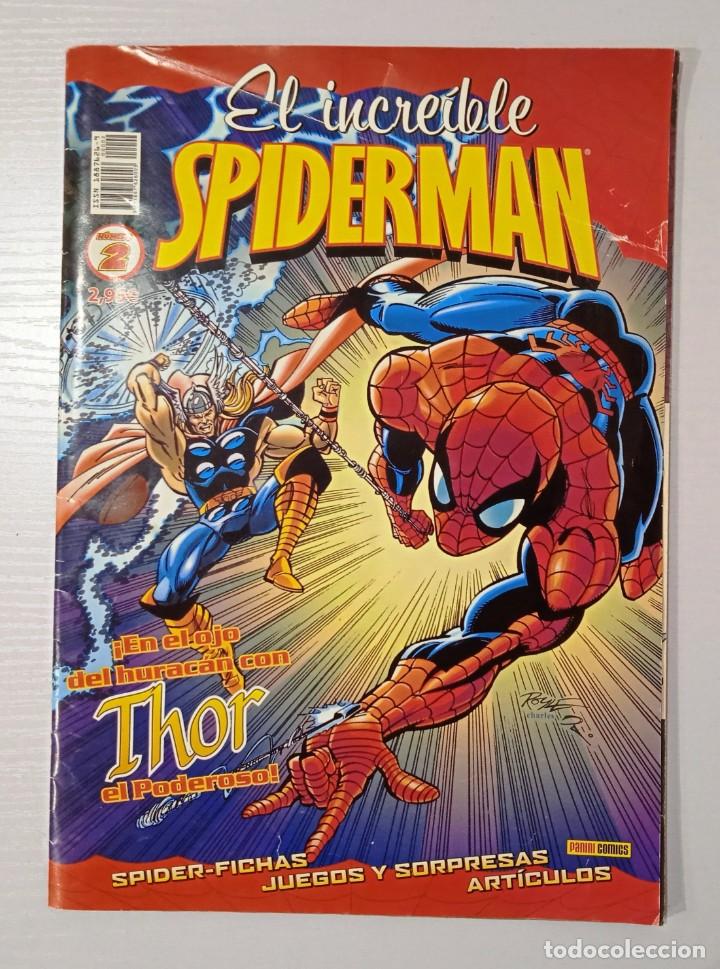 C&oacute;mics: EL INCRE&Iacute;BLE SPIDERMAN N&ordm; 2 CON THOR PANINI - Foto 1