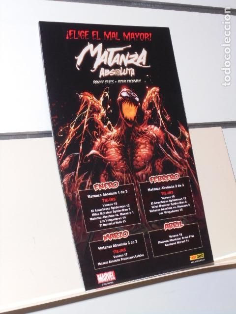 C&oacute;mics: VENENO N&ordm; 15-25 MATANZA ABSOLUTA MARVEL - PANINI - Foto 2