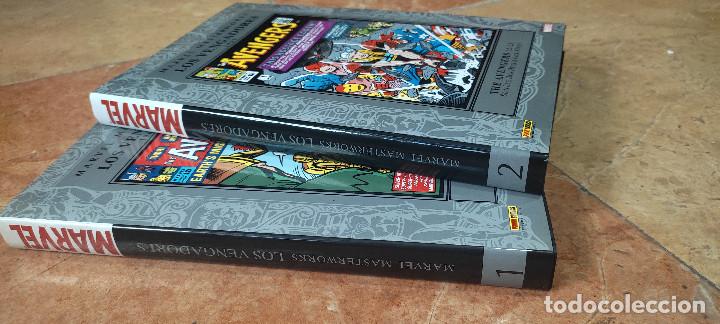 C&oacute;mics: MARVEL MASTERWORKS. LOS VENGADORES. VOLUMEN 1 & 2. - Foto 2