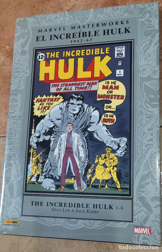 C&oacute;mics: MARVEL MASTERWORKS. EL INCRE&Iacute;BLE HULK. VOLUMEN 1. PANINI. - Foto 1
