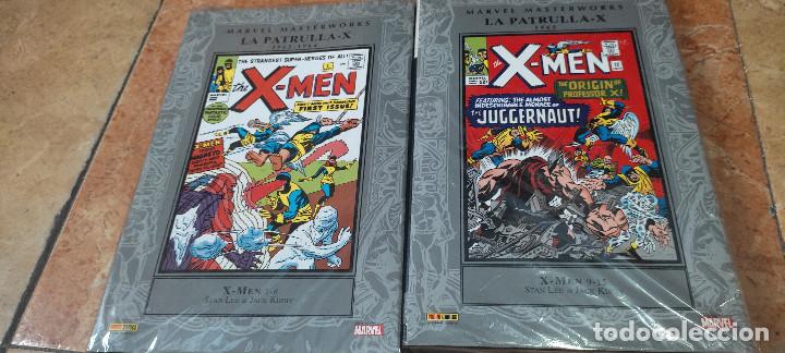 C&oacute;mics: MARVEL MASTERWORKS. LA PATRULLA X. VOLUMEN 1 & 2. PANINI. - Foto 1