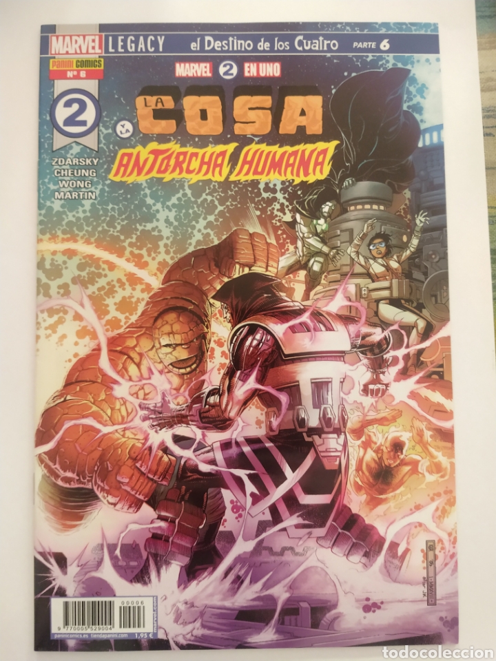 C&oacute;mics: La Cosa y La Antorcha Humana (Marvel 2 en 1) - Foto 2