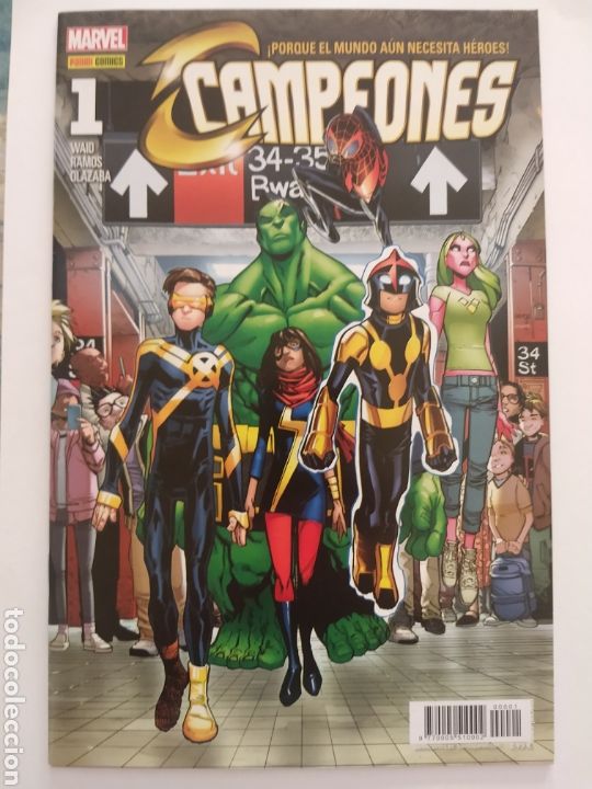 C&oacute;mics: Campeones de Mark Waid y Humberto Ramos - Foto 1