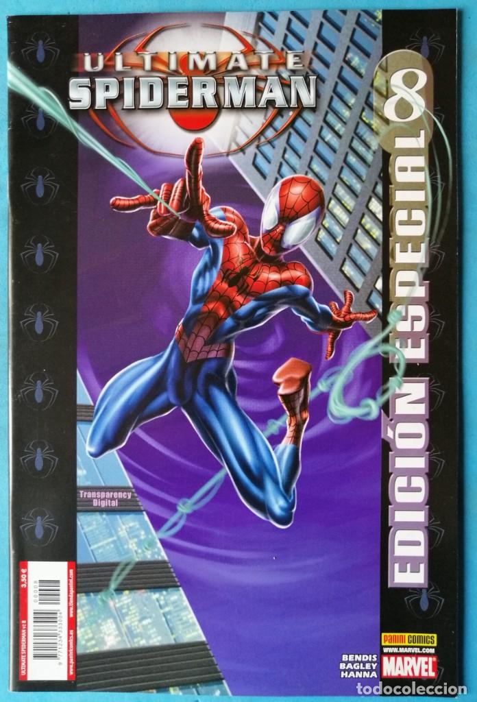 C&oacute;mics: ULTIMATE SPIDERMAN N&ordm; 8 - PANINI-MARVEL BUEN ESTADO - Foto 1