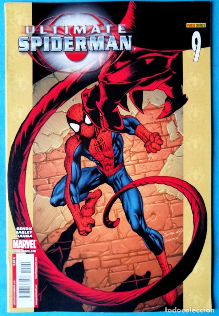C&oacute;mics: ULTIMATE SPIDERMAN N&ordm; 9 - PANINI-MARVEL BUEN ESTADO - Foto 1