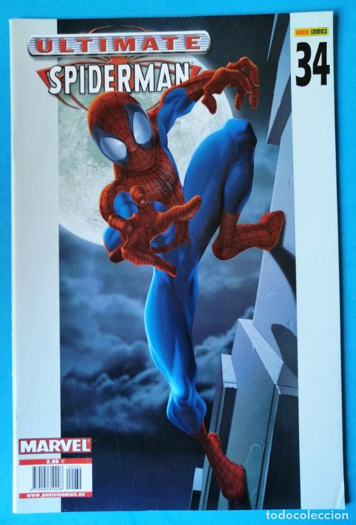 C&oacute;mics: ULTIMATE SPIDERMAN N&ordm; 34 - PANINI-MARVEL BUEN ESTADO - Foto 1