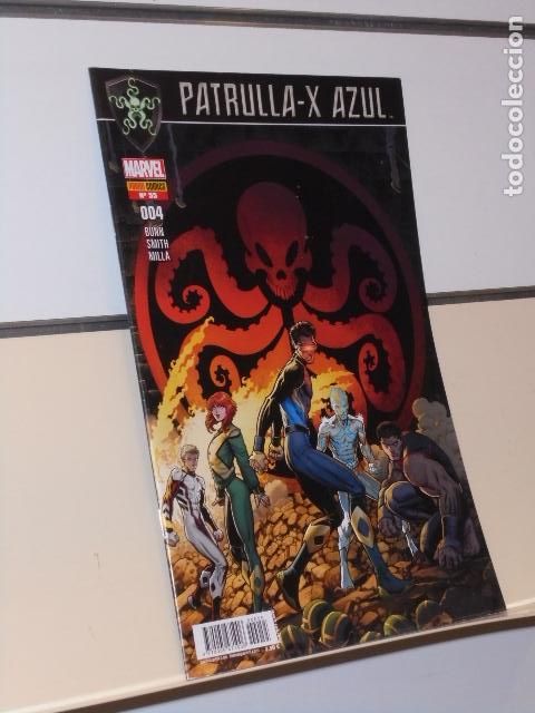 C&oacute;mics: PATRULLA-X AZUL N&ordm; 4-55 MARVEL - PANINI - Foto 1