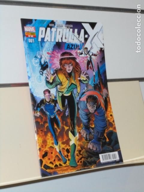 C&oacute;mics: PATRULLA-X AZUL N&ordm; 1-52 MARVEL - PANINI - Foto 1