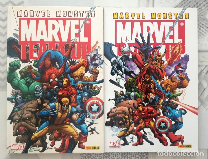 C&oacute;mics: MARVEL MONSTER. MARVEL TEAM-UP de Robert Kirkman. Colecci&oacute;n completa de 2 tomos. Panini Comics 2007 - Foto 1