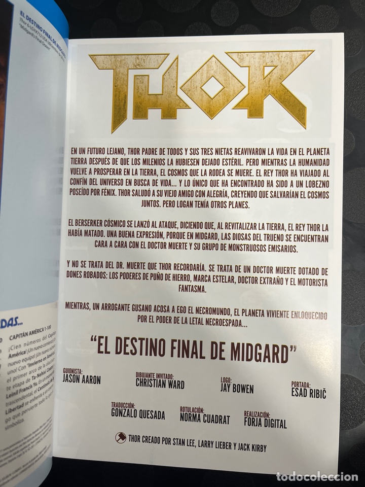 C&oacute;mics: THOR N.93 / 5 EL DESTINO FINAL DE MIDGARD ( 2011/&hellip; ) - Foto 3