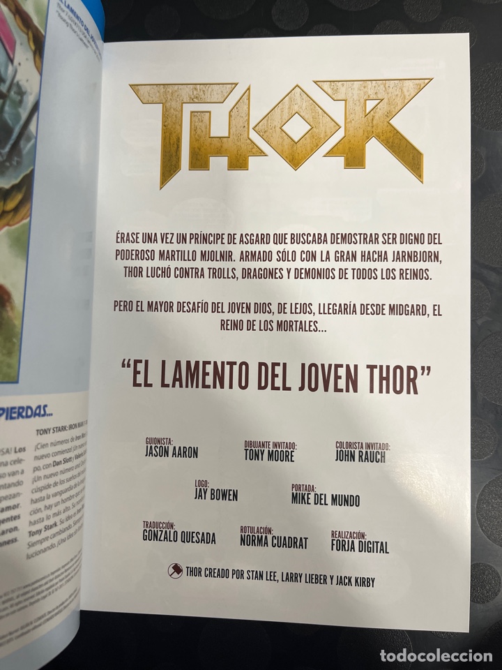C&oacute;mics: THOR N.94 / 6 EL LAMENTO DEL JOVEN THOR ( 2011/&hellip; ) - Foto 3
