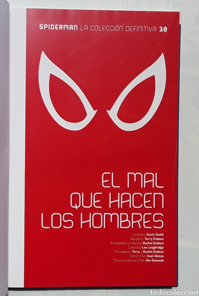 C&oacute;mics: COMIC MARVEL / SPIDERMAN / EL MAL QUE HACEN LOS HOMBRES / PANINI / N&ordm; 38 - Foto 6