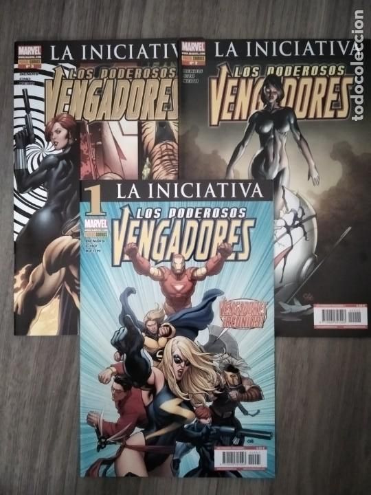 C&oacute;mics: LOS PODEROSOS VENGADORES DE PANINI NUMEROS 1, 2 Y 3. BENDIS Y CHO - Foto 1