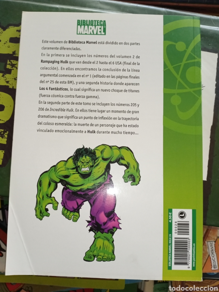 C&oacute;mics: Biblioteca Marvel Hulk 26 cj63 - Foto 2