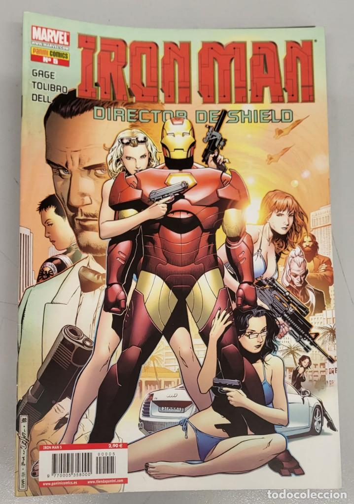 C&oacute;mics: IRON MAN DIRECTOR DE SHIELD N&ordm; 5 - KNAUF - DE LA TORRE / MARVEL - PANINI - Foto 1