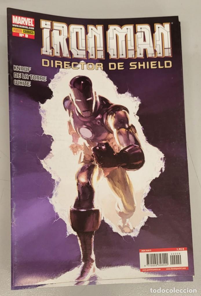 C&oacute;mics: IRON MAN DIRECTOR DE SHIELD N&ordm; 9 - KNAUF - DE LA TORRE / MARVEL - PANINI - Foto 1