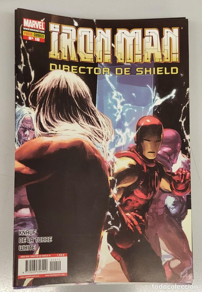 C&oacute;mics: IRON MAN DIRECTOR DE SHIELD N&ordm; 10 - KNAUF - DE LA TORRE / MARVEL - PANINI - Foto 1