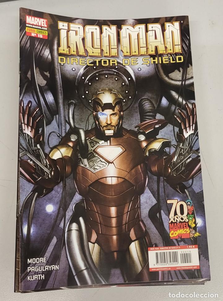 C&oacute;mics: IRON MAN DIRECTOR DE SHIELD N&ordm; 15 / MARVEL - PANINI - Foto 1