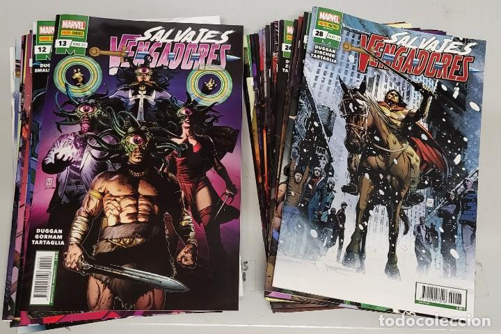 C&oacute;mics: SALVAJES VENGADORES &iexcl; COMPLETA 28 NUMEROS ! MARVEL - PANINI - Foto 1
