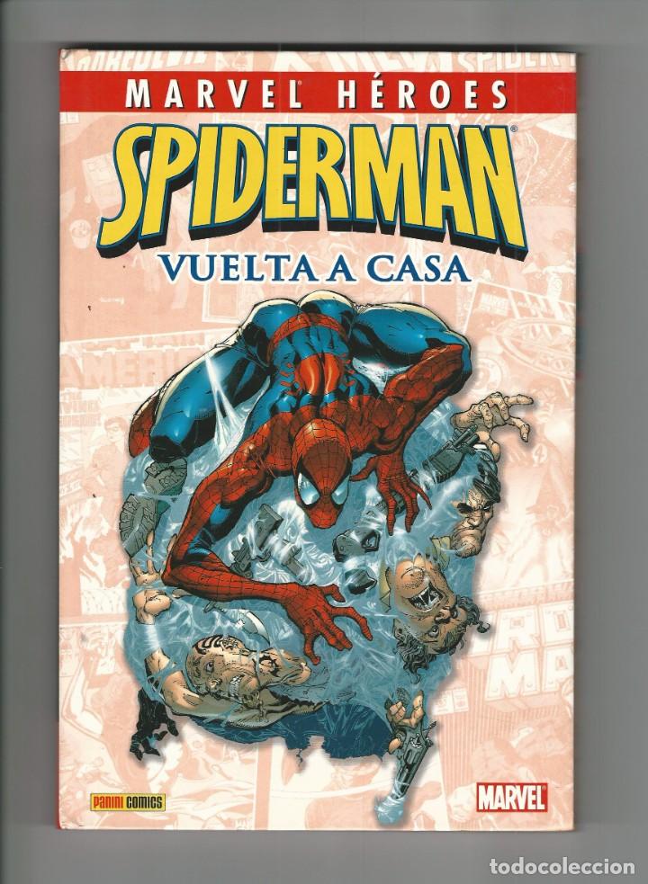 C&oacute;mics: Panini. Marvel h&eacute;roes. 1. Spiderman. Vuelta a casa. - Foto 1
