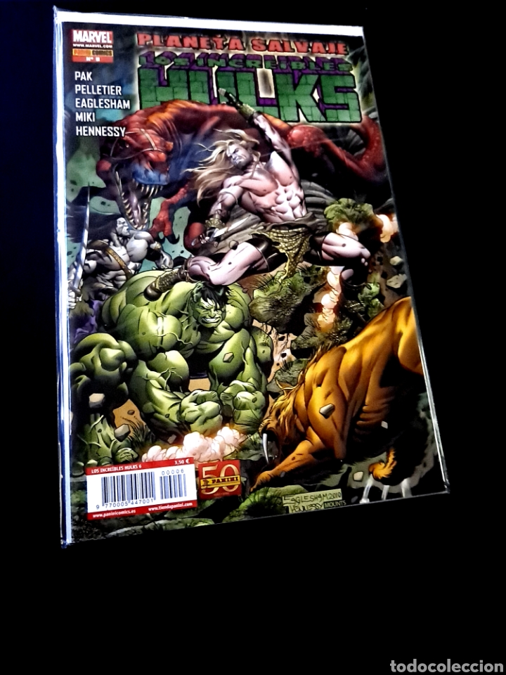 C&oacute;mics: EXCELENTE ESTADO LOS INCREIBLES HULKS 6 PANINI COMICS GRAPA - Foto 1
