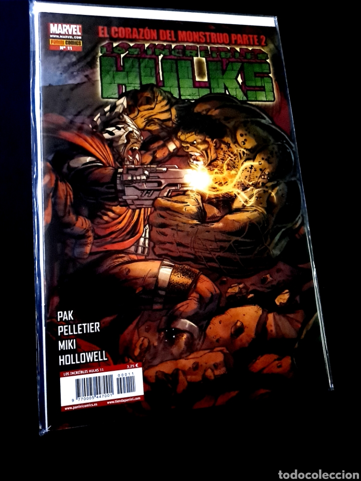 C&oacute;mics: EXCELENTE ESTADO LOS INCREIBLES HULKS 11 PANINI COMICS GRAPA - Foto 1