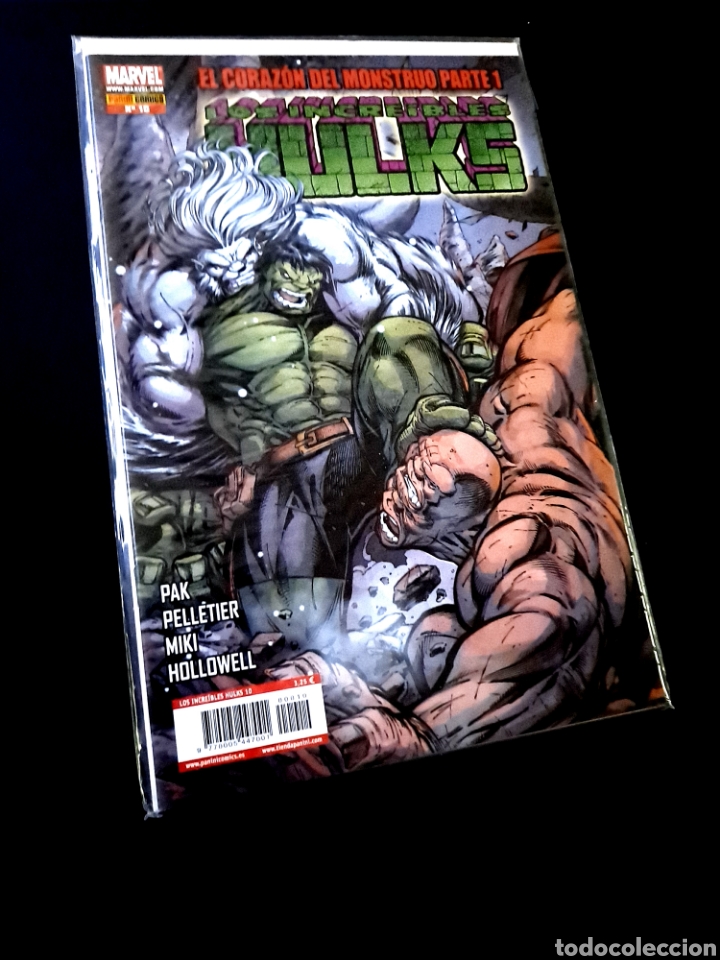 C&oacute;mics: EXCELENTE ESTADO LOS INCREIBLES HULKS 10 PANINI COMICS GRAPA - Foto 1
