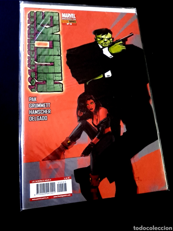 C&oacute;mics: EXCELENTE ESTADO LOS INCREIBLES HULKS 8 PANINI COMICS GRAPA - Foto 1